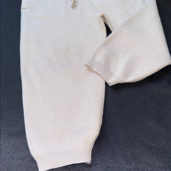 Zara kids Cream Kids Sweatpants pants size 4 years - Picture 2 of 6
